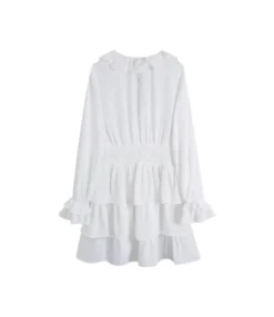 Ruffled Collar V Neck Elastic Waist Long Sleeve Cake Dress Wholesale Dresses SDN533784 -Dress Sales Store 04bf4724 11a0 4ba8 a872 df168d85b50b d8722dd27e08afb8d9148ba41b7eb10a