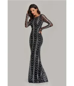 Sequin Slim Party Dress Elegant Party Long Sleeve Fishtail Evening Dress Wholesale Maxi Dresses SDN537007 -Dress Sales Store 072e4231 4bbd 42a7 94a3 c5ea87fc398e a3f7ca3e071bd1a4a314fa9a07e8c0f5