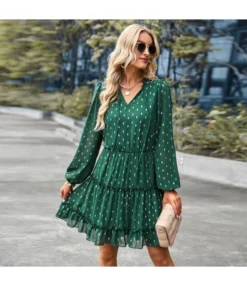 Polka Dot Tie-Up Sexy Long-Sleeve Loose Chiffon Dress Wholesale Dresses SDN535555 -Dress Sales Store 1598d750 5d9f 4f26 84a6 c684b0f0ef4b fd61f75cfdb2a218c89bf4a45cebc0b9