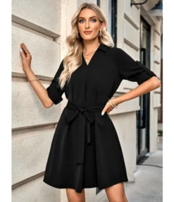 Solid Color Lapel Half Sleeve Casual Shirtdress Wholesale Shirt Dresses SDN539975 -Dress Sales Store 1b5ffea6 8513 4db2 a7aa 4bbbd72fce80 1878a03ef20341124f3e5396cbeb564e