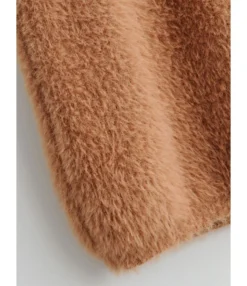 Criss Cross Back Fuzzy Knitted Suspender Dress -Dress Sales Store 210118942 4