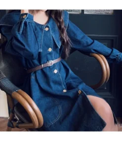 Wholesale Navy Collar Denim Dress With Belt SD181156 -Dress Sales Store 21e990d0 23c1 4c13 9f4b 9757f463b2e5 63EEE1E6F01B8794341C63C84C7DE0E9
