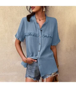 Fashion Lace Stitching Blouse Womens T Shirts Wholesale STN560628 -Dress Sales Store 22fc5bd7 8216 4633 8c08 d44a32bbd34a 12318b48c88e153f3b1326a55d1f8e00