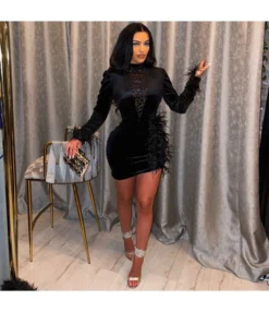 Nipped Waist Velvet Dress Bodycon Wholesale Dresses St Patricks Day SD202181 -Dress Sales Store 370f377a da45 49df a9b0 f90587cc2c9d DBA70574F2DABCF379A075896D932C53