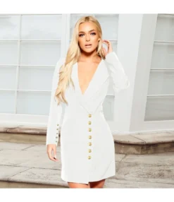 Sexy Deep-V Neck Long Sleeve Button Single Breasted Slim Suit Dress Wholesale Dresses SDN537284 -Dress Sales Store 3f4cc57d f5ae 49f9 8c28 caca15dfc0bf 67a22dd3be3e11a3c31d37fc5991bf11