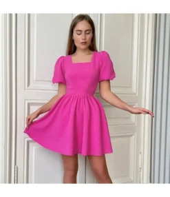 Fashion Square Neck Bubble Sleeve High Waist A-Line Mini Dress Wholesale Dresses SDN562842 -Dress Sales Store 4236e84a f1f0 44e4 a45c c97891c5cf02 9a3bae430d9250d007662da3c69d5461