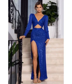 Sexy V-Neck Sequin Hollow Long-Sleeve Evening Dress Wholesale Maxi Dresses SDN53821325 -Dress Sales Store 533dcbeb f722 4396 8c88 bc192e5a6d2e 05ac7b39f15d23a6d45d4592a01f3166