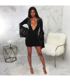 V Neck Sexy Bodycon Dresses Wholesale Dresses Black Dresses SD162594 -Dress Sales Store 5838128f d40e 4009 80ed 4fcdc2b16015 C23FFC2DEBD5788559C903AD7CB0294F