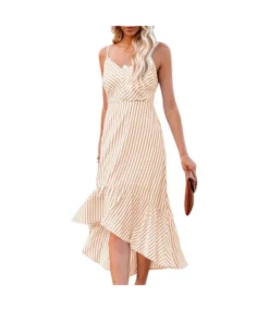 Sleeveless Striped Print Hollow Out Irregular Hem Wholesale Swing Dresses SD580130 -Dress Sales Store 5e711f72 5c87 4195 a3bd 90f9228da942 181a434127a19cea046c7dfd819cb980