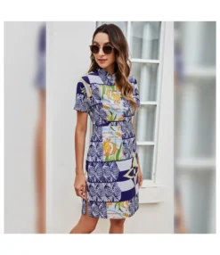 Summer Short Sleeve Fashion Printed Pullover Wholesale Ladies Shirt Dress Casual SD183630 -Dress Sales Store 693364d9 387c 444a b7d7 4629ae68feb4 9bd24caf7d3bd06b05d4ae3c7c1f4eb0