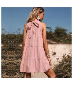 Women Fashion Sleeveless Bowknot Pink Wholesale Mini Dresses SD168426 -Dress Sales Store 6cb4fbaf b67b 4390 873c c01508deb671 ec7aee51b31bafa9bf8c4dbbfeef1d8a