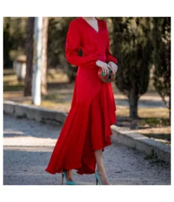 Irregular Ruffled Fashionable Long-Sleeved V-Neck Maxi Dress Wholesale Dresses SDV464122 -Dress Sales Store 6e7d8035 43b0 41c7 9251 c767f93bc899 0742e7b10b58ba6c3462a2c165ad9f9f