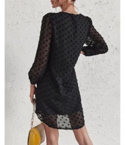 Sexy V Neck Flocking Mini Dress Solid Color Loose Long Sleeve Wholesale Dresses SDN560852 -Dress Sales Store 708b12ac ad21 4e46 9997 3a01c61aa66c d2eaf3cec95885f7599ddcf4022b8cdf