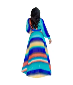 Floral Printed V Neck Chiffon Lantern Sleeve Lace-Up Swing Dress Vacation Casual Wholesale Maxi Dresses SD55498 -Dress Sales Store 7aadb1d0 4173 4688 b755 e93ff3899726 d6162e439eed8753904b1b671fedfb97