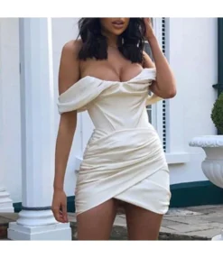 Sexy Off-Shoulder Sheath Pleated Fishbone Bodycon Mini Dress Wholesale Dresses SDN561262 -Dress Sales Store 7b92dfe6 c26e 4e10 a75b fa6e814489e5 446a647bbdda12a89bc52ead10606682