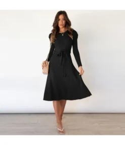 Wholesale Women Clothing Long-Sleeved Knitted Long Dresses SD190287 -Dress Sales Store 7d3bef0a 0e9c 41a0 811c 81ae8b8b799f 7B306216C0A42F5CE30097D11E5D855D