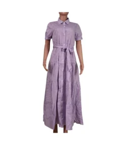 Striped Print Short Sleeve Lapel Smocked Shirtdress Wholesale Maxi Dresses SDN534931 -Dress Sales Store 87c088c1 18ac 425b 9c76 ea99bb17d9cd b590a7d19f80cfad899c828a70d4f3f4