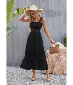 Solid Color Hollow Lace Stitching Vacation Square Neck Sleeveless Dress Wholesale Dresses SDN539940 -Dress Sales Store 880f7ab3 b9cc 4909 af6f 68ebec5a49d2 e4752721de4f3f7ba5d24cf619cb8980