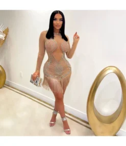 Sexy Mesh Tassel Long Sleeve Nightclub Rhinestone Bodycon Dress Wholesale Dresses SD5118910 -Dress Sales Store 9085e827 eb5d 4b7d b923 99c9b1f4ed97 40ed1ea76ba906bda3c52e60d08855d9