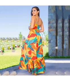 Colorful Printed Plunge Neck High Waist Resort Sundresses Ruffled Slip Dress Wholesale Maxi Dresses SDN533566 -Dress Sales Store 972e45f0 cc45 4de4 8a75 f9e70259d6f9 cdf9861f1f2ec28865a22d91508d6ebb