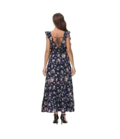 Sexy V-Neck Frill Sleeve Vacation Floral Dress Wholesale Maxi Dresses SDN535206 -Dress Sales Store 9a24bb9b 7bc8 4773 847d c99cd1c0d142 16dd425b3aad4f6e27f0bd0d195ee65c