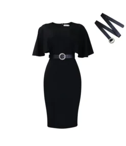 Elegant Flared Sleeve Round Neck Wrap Hip Pencil Dress Wholesale Dresses N5923080800079 -Dress Sales Store O1CN017YO3Ax26Ucgwhh4Dl 4225457665 0 cib