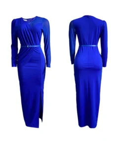 Temperament Solid Color Mesh Splicing Package Hip Pencil Dress Wholesale Dresses N5923080800068 -Dress Sales Store O1CN01ABon6e26UcaF3Xe6g 4225457665 0 cib