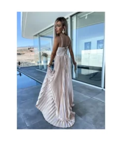 Temperament Mopping Sling Satin Zipper Pleated Party Dress Wholesale Dresses N46723032800112 -Dress Sales Store O1CN01BHk4G82HGO88t0pPE 2212450069123 0 cib