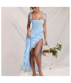 Slimming High Split Flutter Sexy Halter Dresses Wholesale Dresses N5923080800053 -Dress Sales Store O1CN01YsrCT81Hv9EM9r7gr 3833060819 0 cib 6