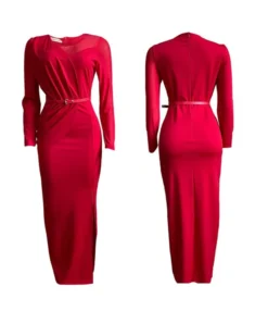 Temperament Solid Color Mesh Splicing Package Hip Pencil Dress Wholesale Dresses N5923080800068 -Dress Sales Store O1CN01exAV8M26UcaLQSWOC 4225457665 0 cib