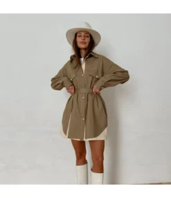 Fashion Long Sleeve Shirt Colorblock Retro Loose Shirtdress Wholesale Shirt Dresses N5323021500003 -Dress Sales Store O1CN01j32opn2GztqjMIRX6 2212501819087 0 cib 3