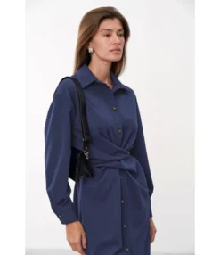 Long Sleeve Mid-Length Casual Waist Temperament Shirtdress Wholesale Shirt Dresses N5323021400229 -Dress Sales Store O1CN01oSpNl72GztqjN6zll 2212501819087 0 cib
