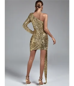 Sexy Slant One Shoulder Sequins Slim Splicing Dress Wholesale Dresses N5923081800035 -Dress Sales Store O1CN01p6Qq411rRfvTu1wjg 2200855815628 0 cib