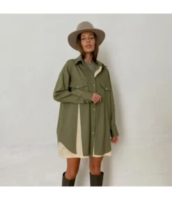 Fashion Long Sleeve Shirt Colorblock Retro Loose Shirtdress Wholesale Shirt Dresses N5323021500003 -Dress Sales Store O1CN01r1xxix2GztqjMJ2xe 2212501819087 0 cib