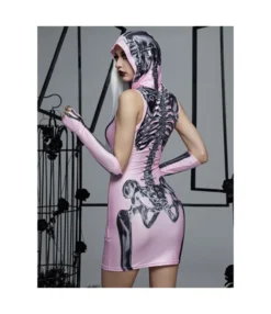 Dark Gothic Print Hooded Sleeveless Personality Dress Wholesale Dresses N4623071300010 -Dress Sales Store O1CN01y6Ipty1MhTSkCN6ny 3900101466 0 cib