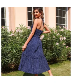Polka Dot Print Halterneck Sleeveless Backless Wholesale Swing Dresses SD168427 13 Polka Dot Print Halterneck Sleeveless Backless Wholesale Swing Dresses SD168427 -Dress Sales Store a4e54257 e6b1 4801 9598 fe03798106dd 9ac6ed41574c295879c4ec76ceaf8de0