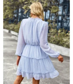 Polka Dot Tie-Up Sexy Long-Sleeve Loose Chiffon Dress Wholesale Dresses SDN535555 -Dress Sales Store abb32df9 eb76 49e7 b8f5 922a6879ba66 e4ae4df1fd123c78ae2ae6a3b6fee5ff