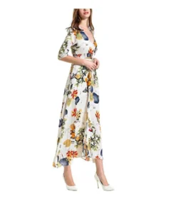 Printed Retro V-Neck Wide Hem Slit Design Wholesale Maxi Dresses Vacation Dress Trendy SD204093 -Dress Sales Store b356c75d c674 43ef 854b 969a53f2f940 5600bd5698715184e8a0f5a457bd808c