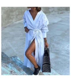 Solid Color Fashion Long Sleeve Mid Length Wholesale Shirt Dresses Valentine'S Day SD202522 -Dress Sales Store b8a453ac 35f6 4acf a160 d19b685fc184 D80B952BACB371B58C76F086EE3B5246