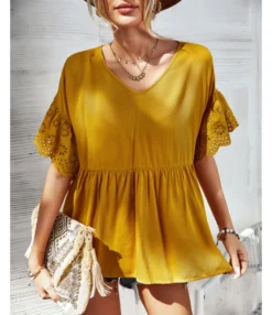 Casual Top Solid Color Loose Short Sleeve Womens T Shirts Wholesale STN560606 -Dress Sales Store ba0fd115 b4d5 45f9 9991 85479e4852ec 9121b2d2ea6008acaad85fe18dfdbb53
