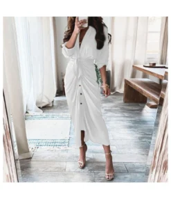 Printing Lace-Up Waist Single-Breasted Ladies T Shirt Dress Wholesale Clothing Vendors SD190539 -Dress Sales Store bc9e19bf 82b2 4e49 bf2b 67eece2b6547 71F5AA9B39B054576CAF1D70A2D14612