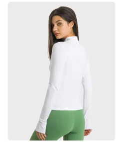 Fitness Yoga Zipper Stand-Up Collar Long-Sleeve Slim Fit Shirts Wholesale Activewear Tops STN536908 -Dress Sales Store cec40146 cdf8 47b9 8e24 d7039d3dac32 7d31e245329bca86fc98087e563fbced