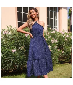 Polka Dot Print Halterneck Sleeveless Backless Wholesale Swing Dresses SD168427 11 Polka Dot Print Halterneck Sleeveless Backless Wholesale Swing Dresses SD168427 -Dress Sales Store db11036a 2fed 4336 a13c c4f4c87e1c1c 01b1ebbc7cd779deea70498dcdd58f69