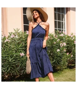 Polka Dot Print Halterneck Sleeveless Backless Wholesale Swing Dresses SD168427 9 Polka Dot Print Halterneck Sleeveless Backless Wholesale Swing Dresses SD168427 -Dress Sales Store e2a77f9d 65ab 4557 a00d 2f5f1847bfaa 01c5327addc399b09823d727d891ca46