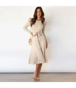 Wholesale Women Clothing Long-Sleeved Knitted Long Dresses SD190287 -Dress Sales Store e3175b86 3b08 48fe ac2e b0b14310fe32 7B9558B222902EADD84A410B2CC8FBEF