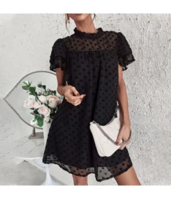 Jacquard Casual Flocking Agaric Laces Wholesale Dresses Chic Petal Sleeve Sunday Dresses SD202896 -Dress Sales Store e35dcd72 ce2c 49b2 a116 078b5d8a2f45 40C603F937DA0E9F373FC05BBF1E6249