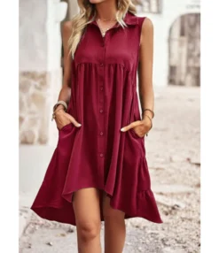 Sleeveless Solid Color Lapel Irregular Hem Tank Dress Wholesale Dresses SDN539519 -Dress Sales Store e404c9f2 6b02 4353 8d3b bd508b5fbd10 fb82ee08754385cdbf2639932aa3c075