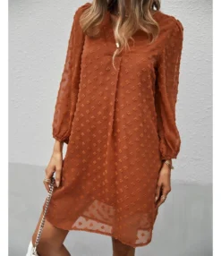 Sexy V Neck Flocking Mini Dress Solid Color Loose Long Sleeve Wholesale Dresses SDN560852 -Dress Sales Store e98cd2f3 3868 42e1 8279 c8a2116ccb56 22d8c2ad1b01fe6a96c6633ebd69dc42