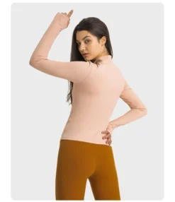 Fitness Yoga Zipper Stand-Up Collar Long-Sleeve Slim Fit Shirts Wholesale Activewear Tops STN536908 -Dress Sales Store f8b21305 c21c 4775 adb0 ad957bcb456d 46620d4c899bdc121de19e6a9f7010de
