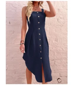 Fashion Sling Irregular Dress Solid Color Slim Wholesale Dresses SDN561349 -Dress Sales Store o1cn01cn9wo11detncwuwet 2205558583704 0 cib